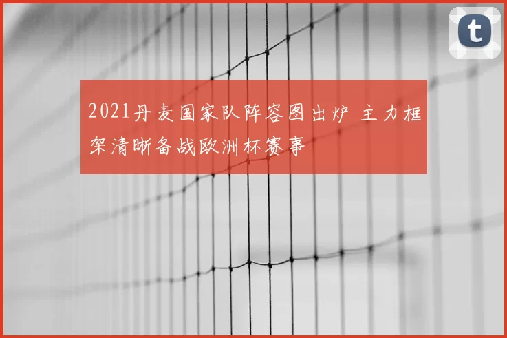 2021丹麦国家队阵容图出炉 主力框架清晰备战欧洲杯赛事