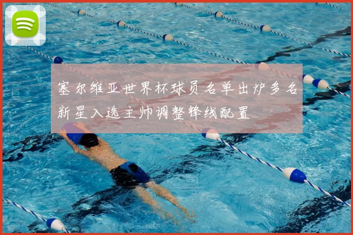 塞尔维亚世界杯球员名单出炉多名新星入选主帅调整锋线配置